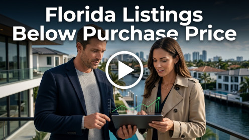 Florida Listings Below Purchase Price